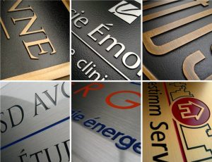 Plaque professionnelle et enseigne pour entreprise﻿