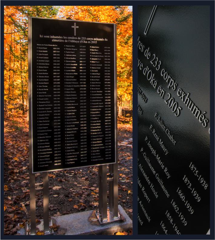 Plaque Memorial Monument