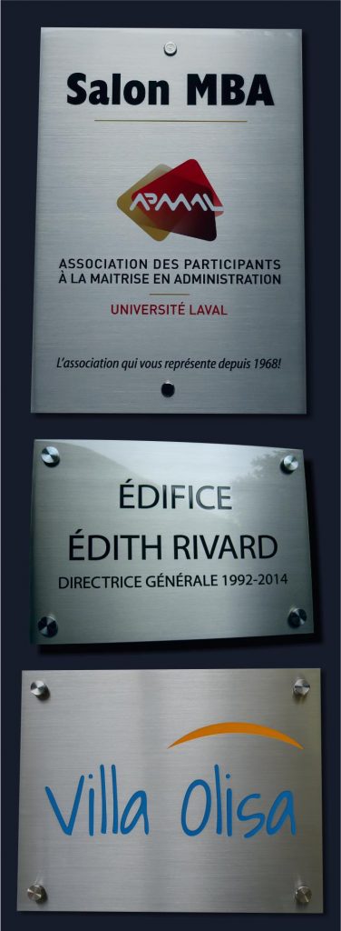 Plaque De Chasse Personnalisée Argent Brossé – 3x1,25 Pouces – Gravure Cerf / Buck – Étiquette Plastique