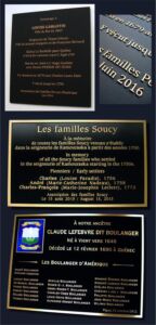Plaque Hommage 1a