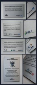 Plaque Commemorative Aluminium 1n