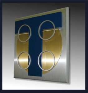 Enseigne Logo Metal 3d