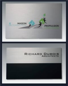 Enseigne Metal Personnalise 4